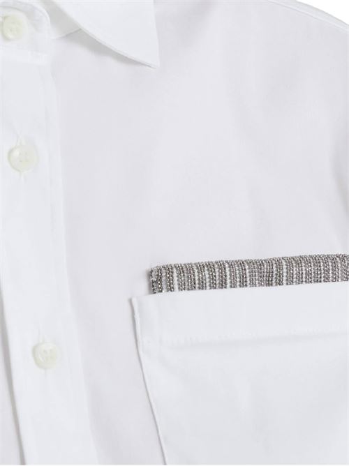 Shirt with Monili detail Brunello Cucinelli | M0091NQ316C159